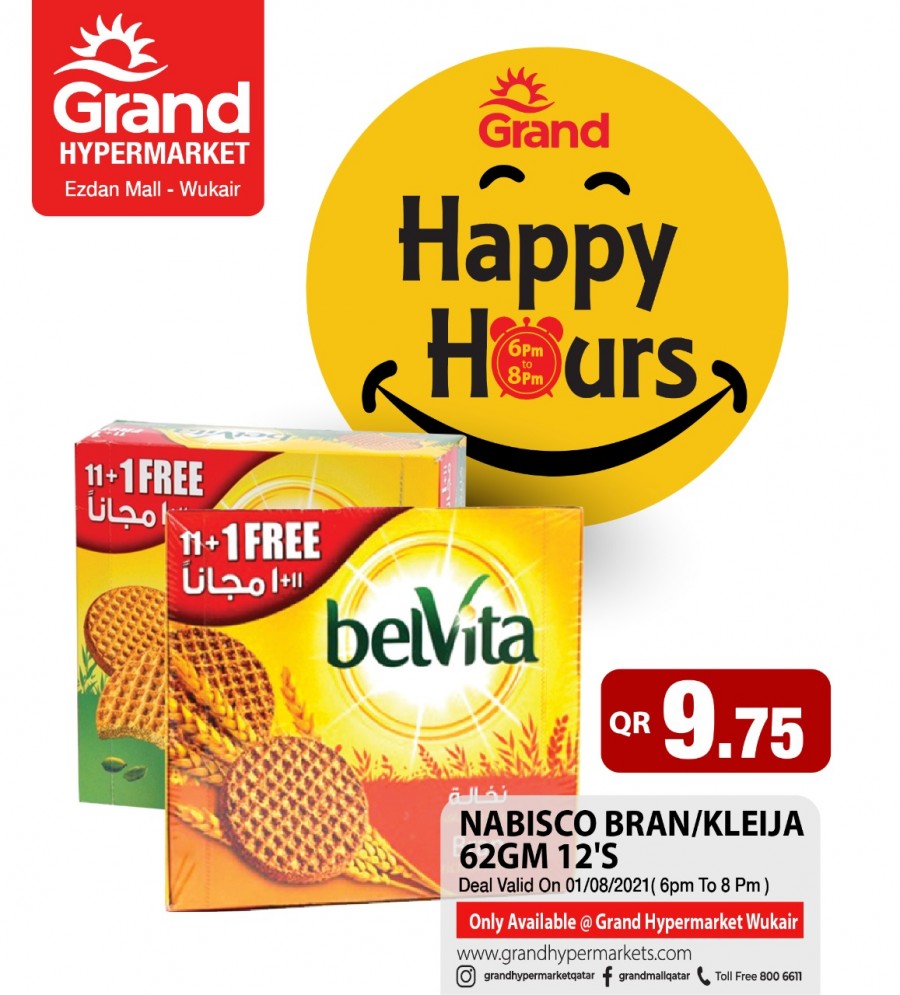 Grand Happy Hours 01 August 2021