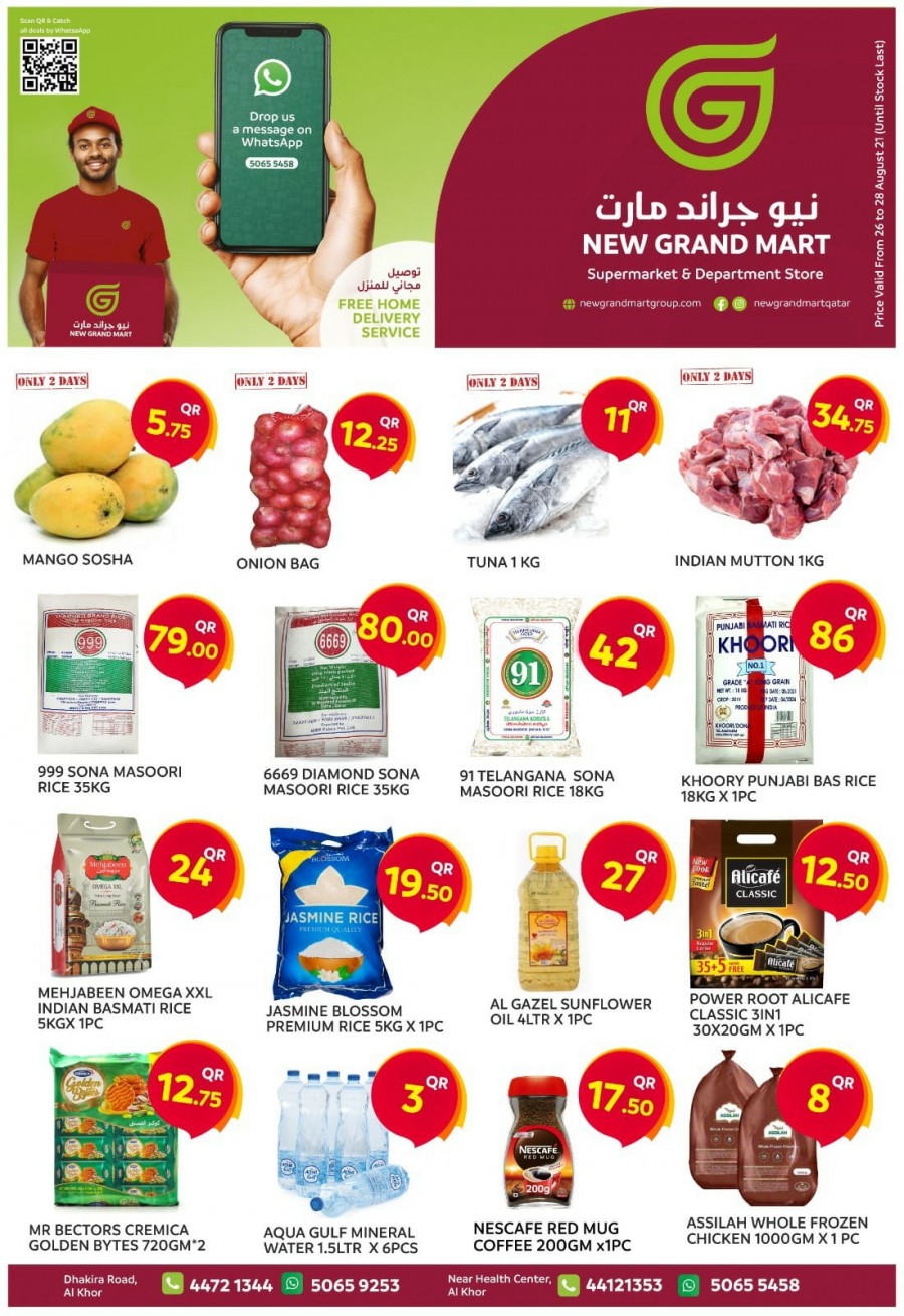 New Grand Mart 3 Days Offers