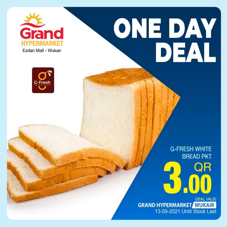 Grand Wukair One Day Deal 13 September