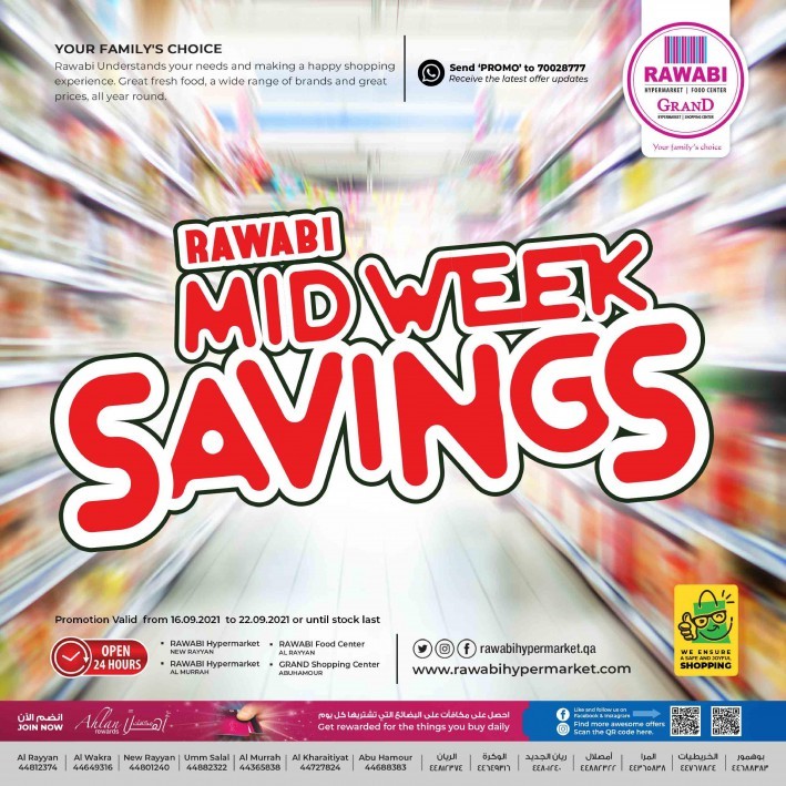 Rawabi Midweek Great Savings
