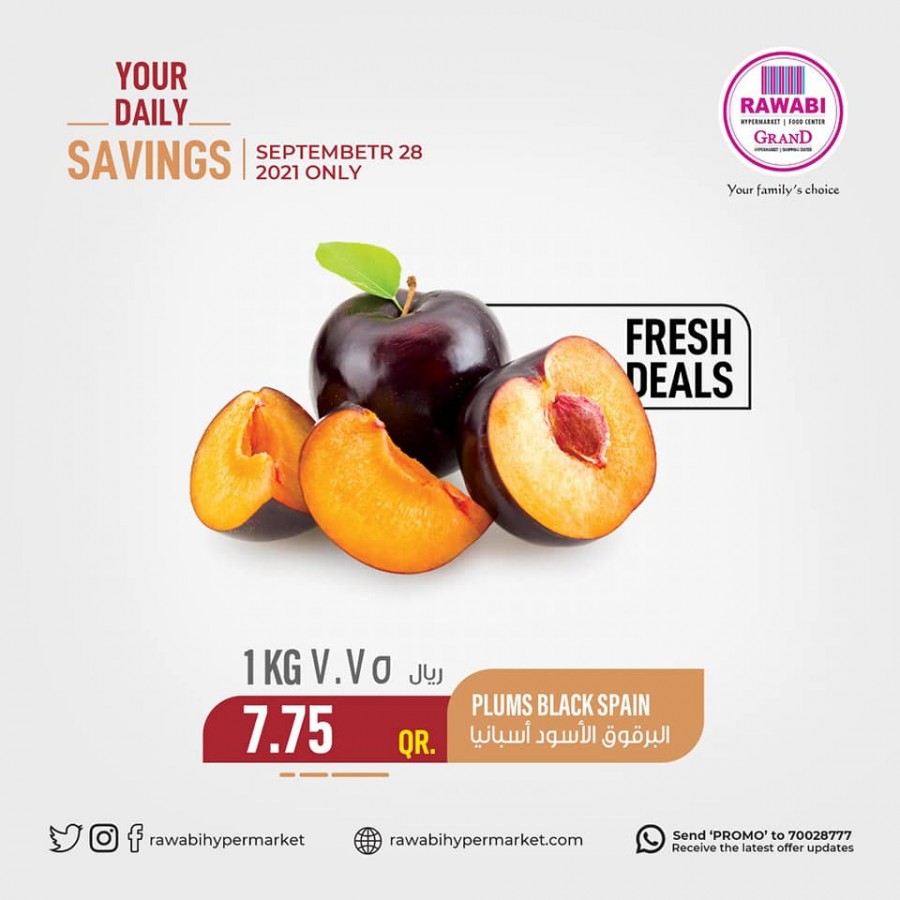 Rawabi Daily Savings 28 September 2021