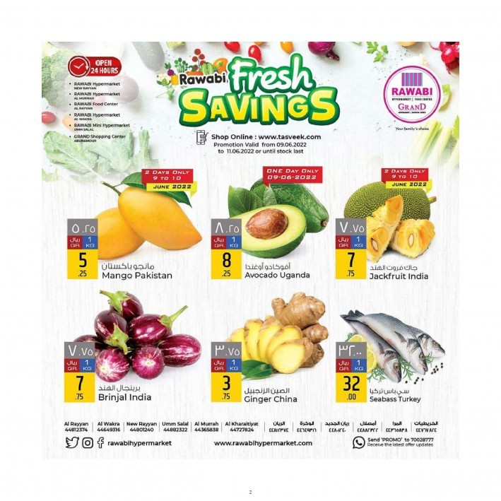 Rawabi Fresh Savings 09-11 June