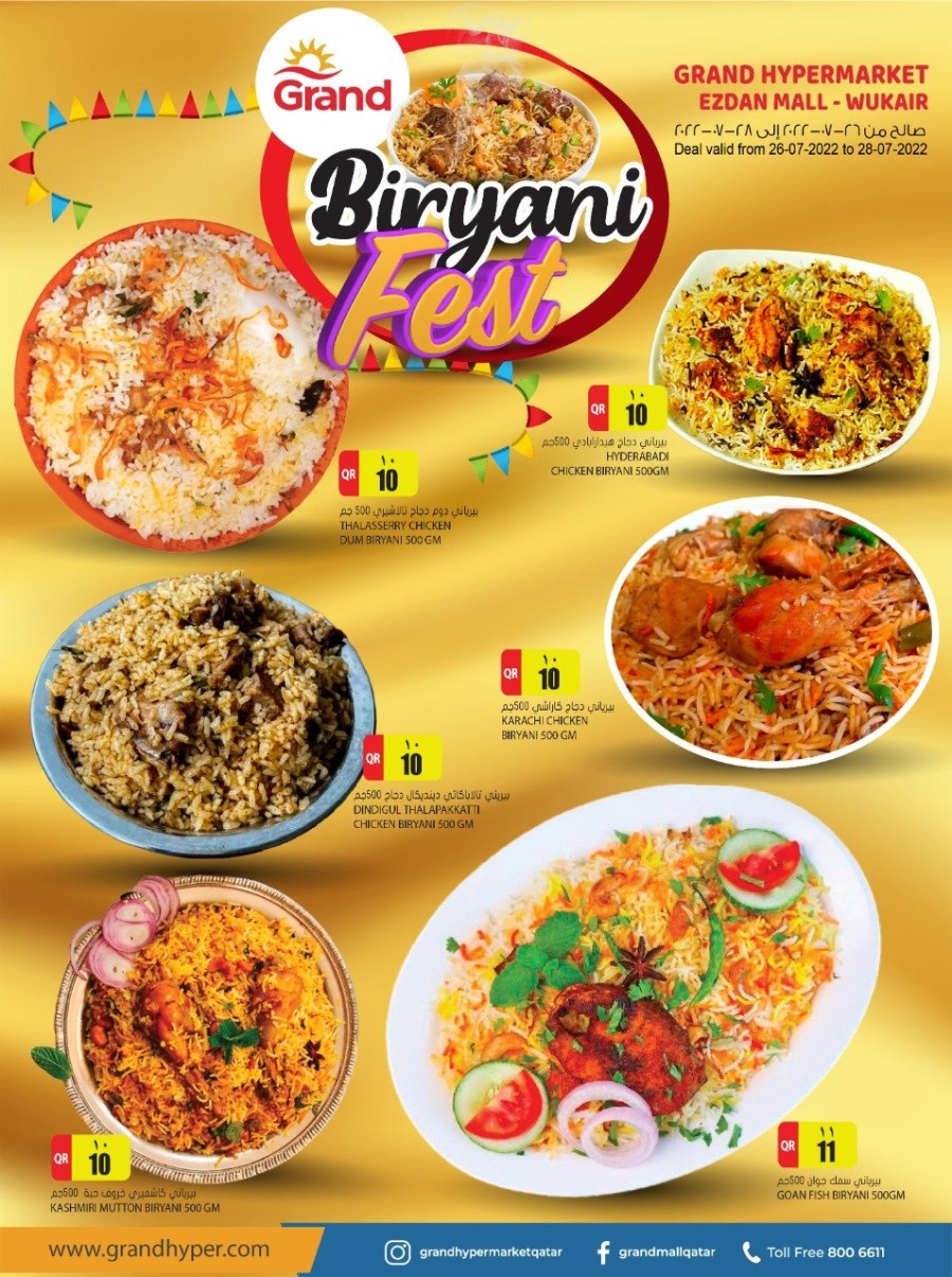 Grand Wukair Biryani Fest