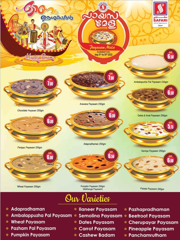 Safari Hypermarket Onam Offers