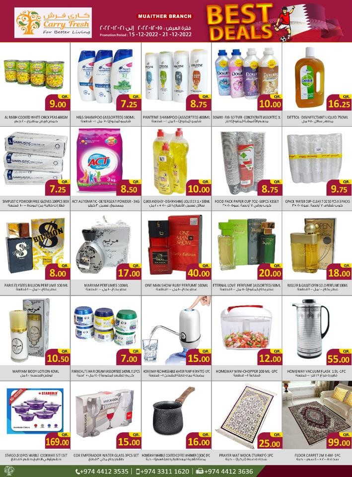 Carry Fresh Weekly Best Deals