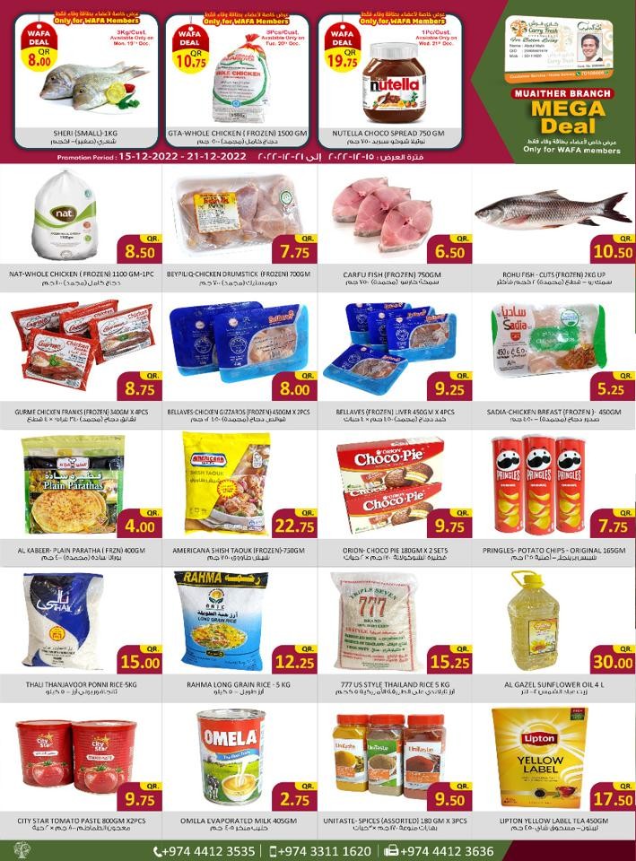 Carry Fresh Weekly Best Deals