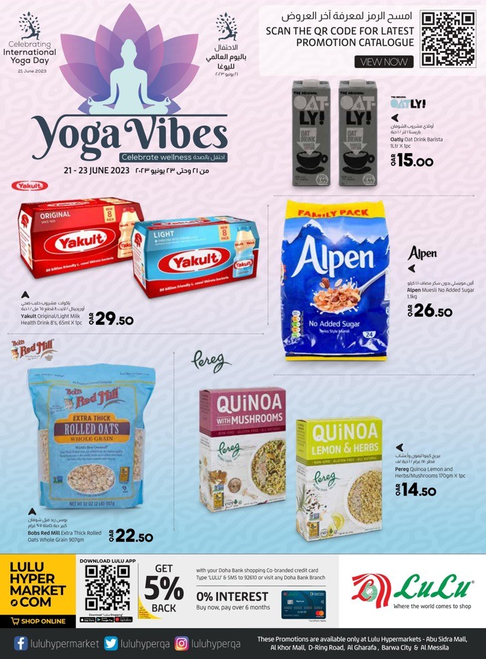 Lulu Celebrate Wellness Deal Qatar Shopping Offers