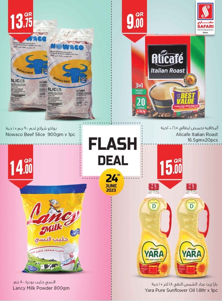 Safari Daily Deals 24 June