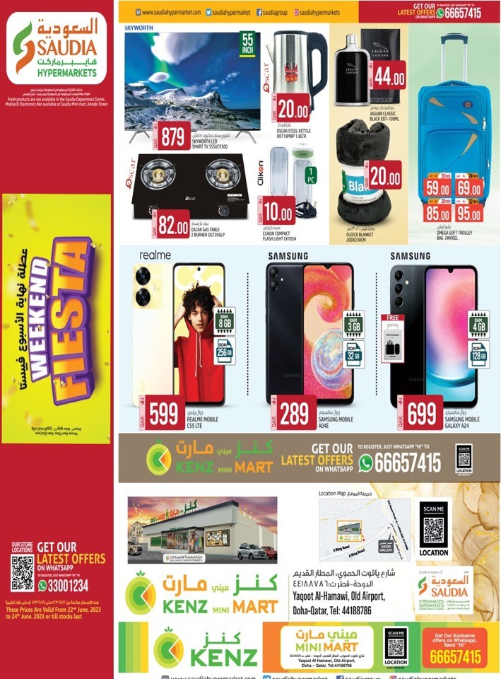 Weekend Fiesta 22-24 June