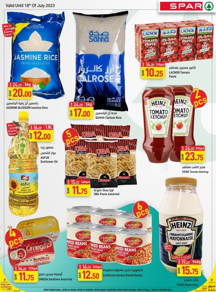 Spar Mid Year Deals