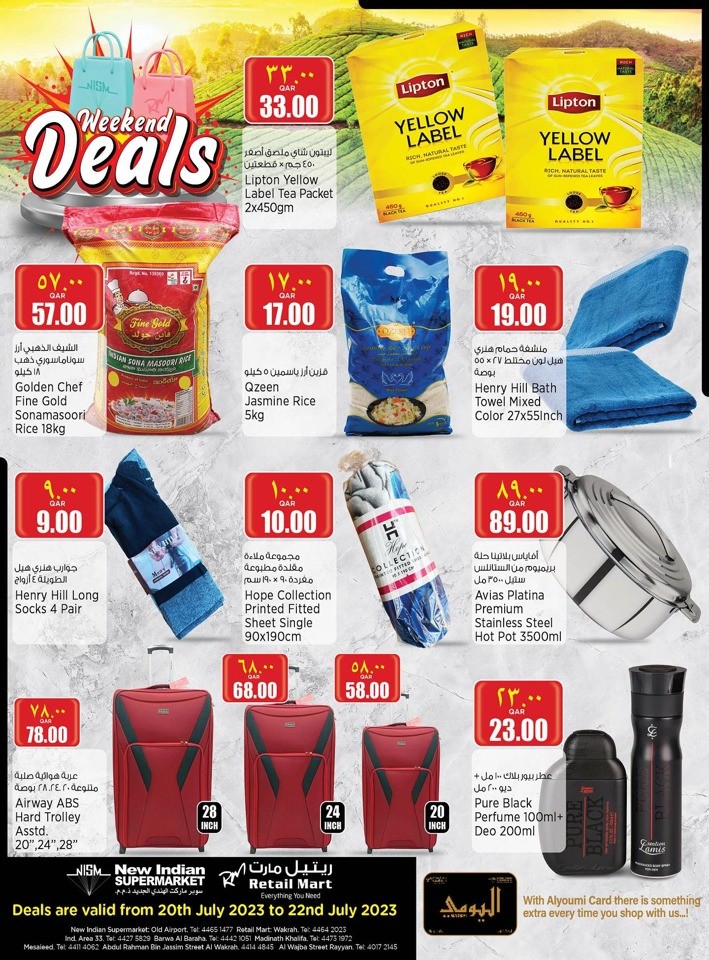 Retail Mart Hypermarket Weekend Deal