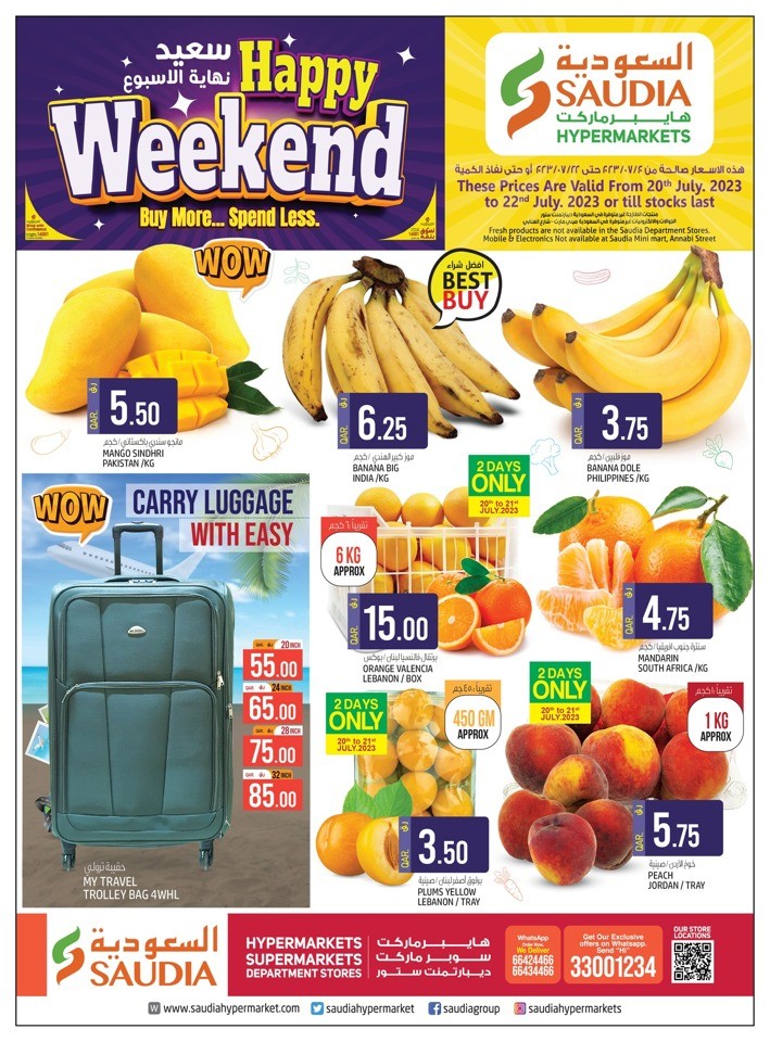 Saudia Hypermarket Happy Weekend