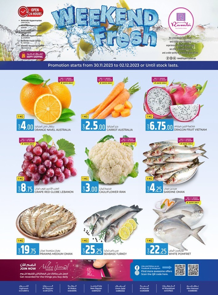 Great Weekend Fresh Deals