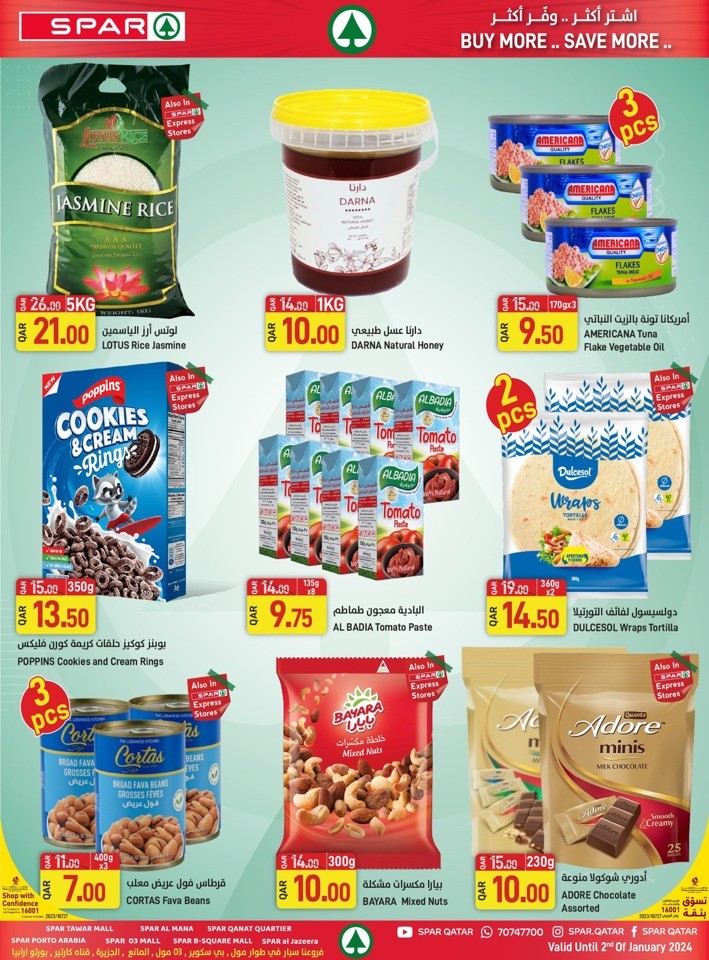 Spar End Of The Year Offers