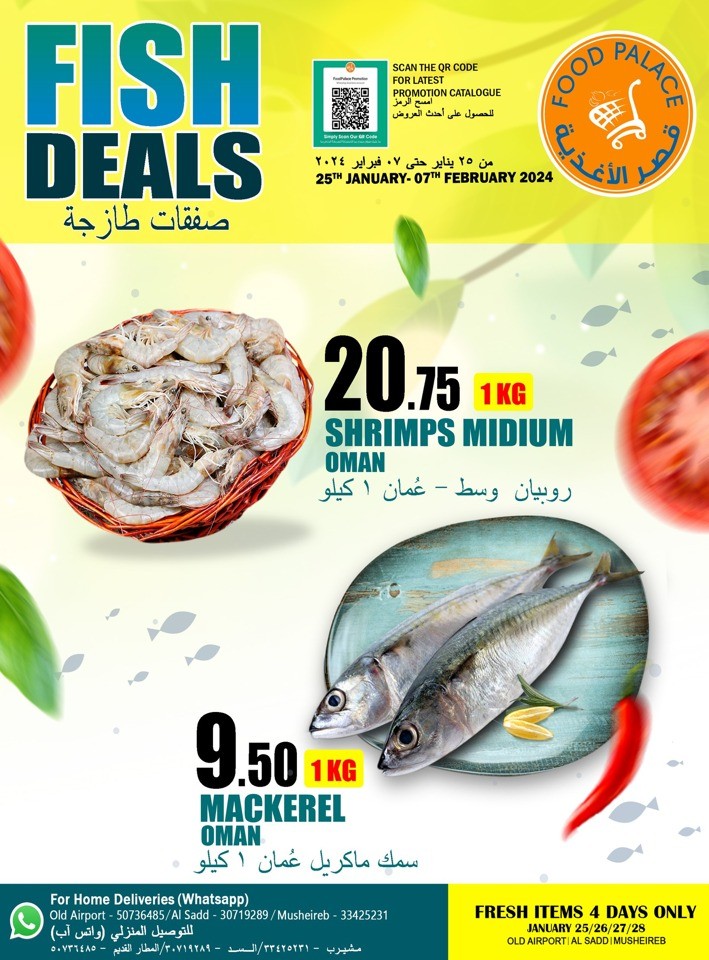 4 Days Only Fresh Deal