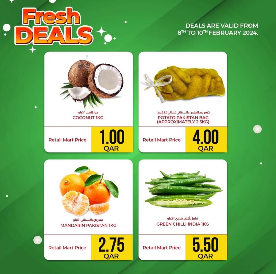 Fresh Deal 8-10 February 2024