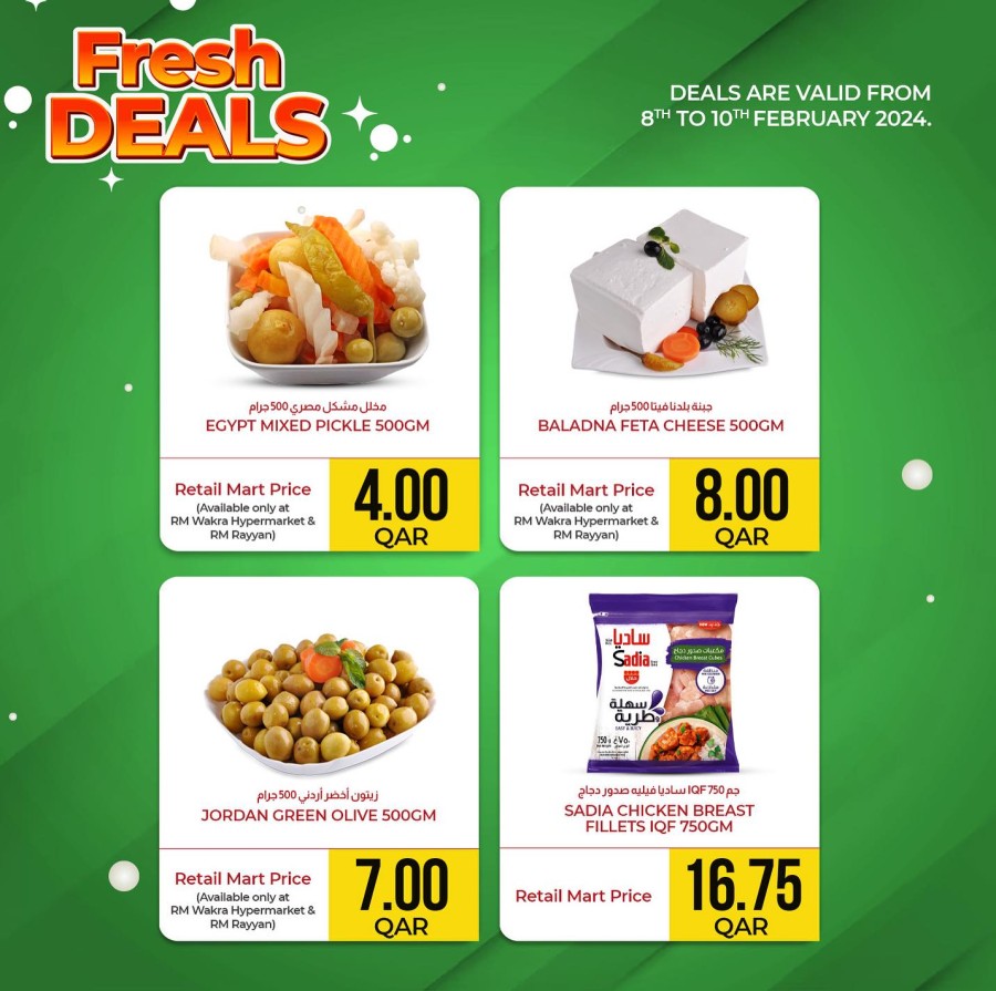 Fresh Deal 8-10 February 2024