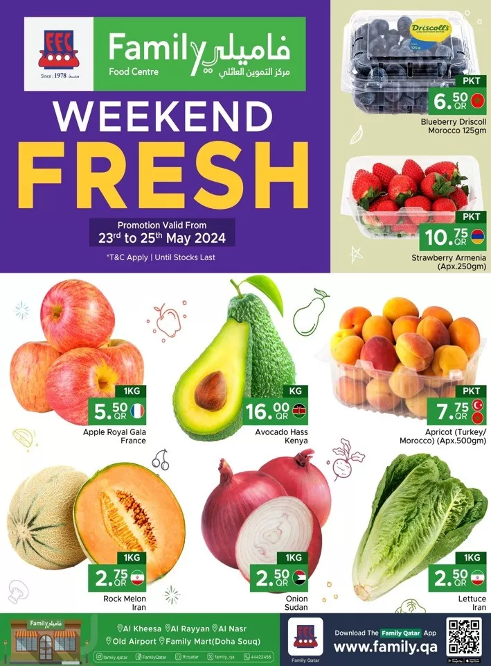 Weekend Fresh 23-25 May 2024