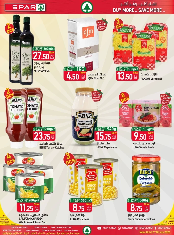 Spar Big Summer Deals