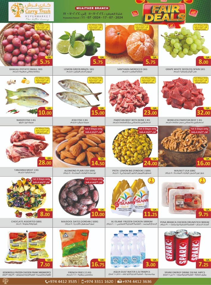 Carry Fresh Hypermarket Fair Deals