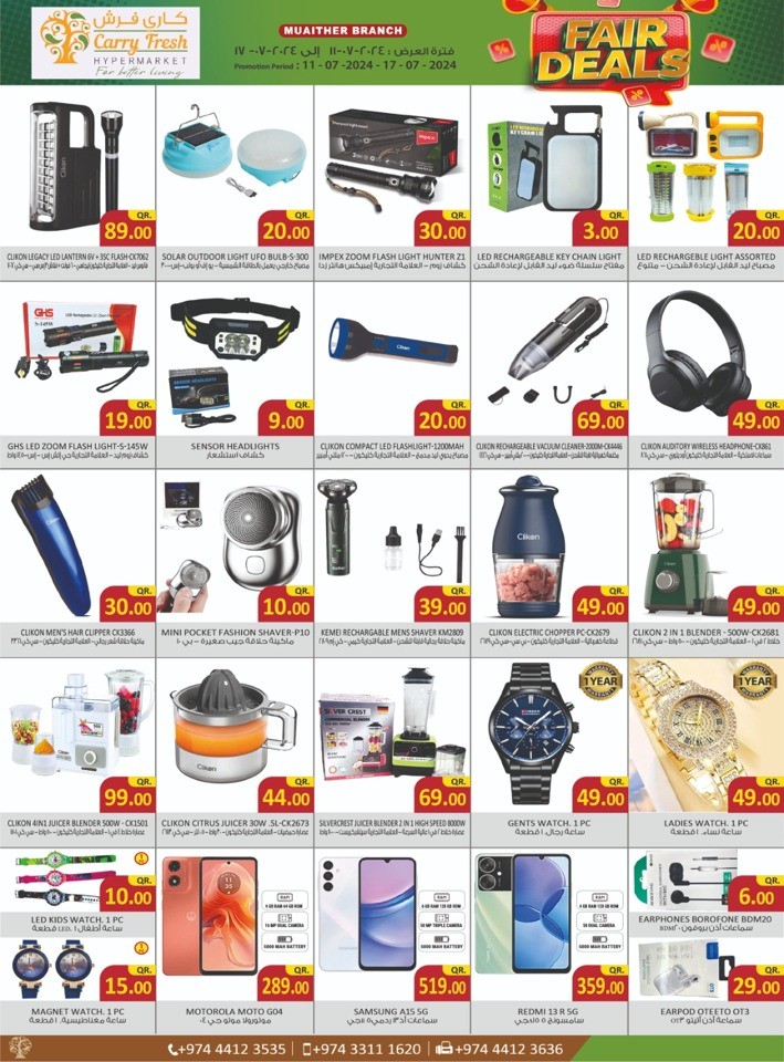 Carry Fresh Hypermarket Fair Deals