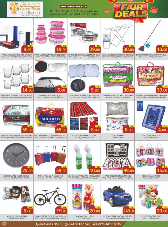 Carry Fresh Hypermarket Fair Deals