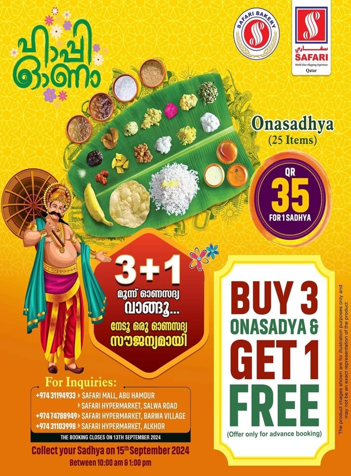 Safari Hypermarket Happy Onam