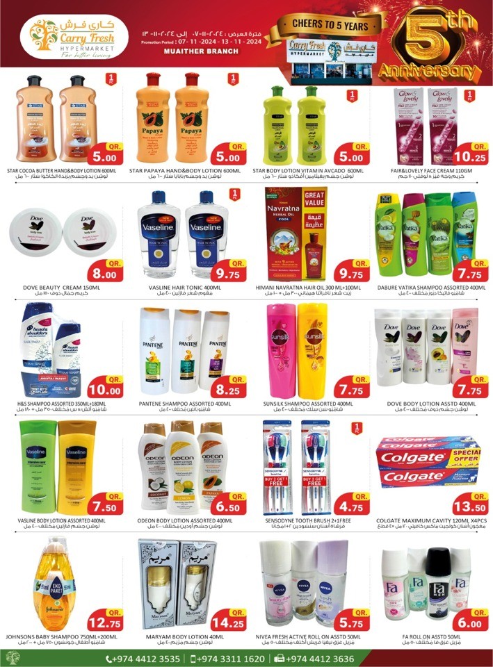 Carry Fresh Anniversary Offers