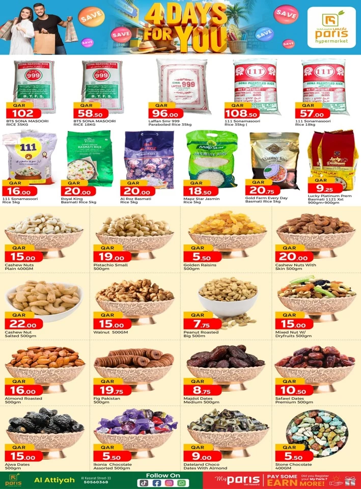 Paris Hypermarket 4 Days Deal