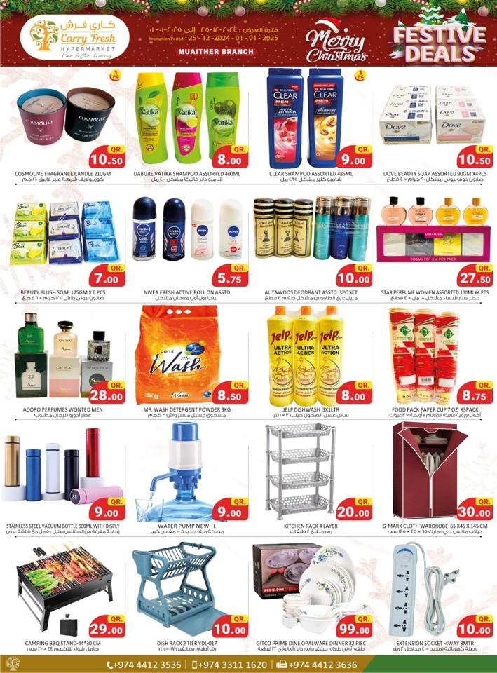 Carry Fresh Festive Deals