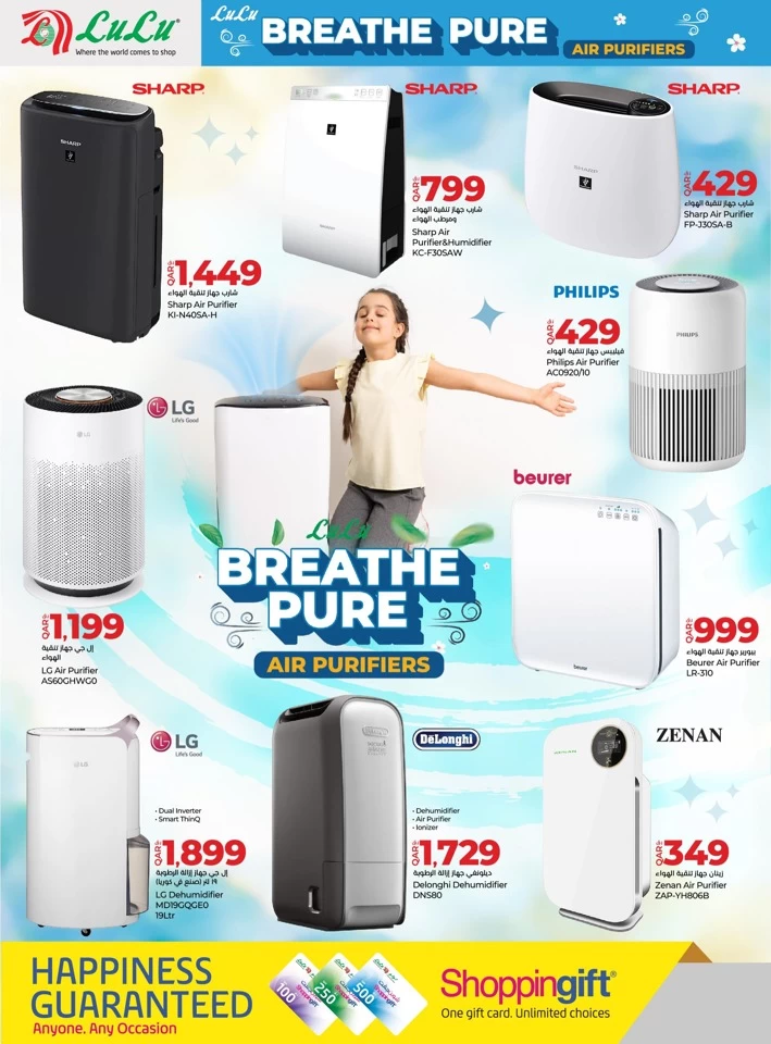 Air Purifiers Promotion