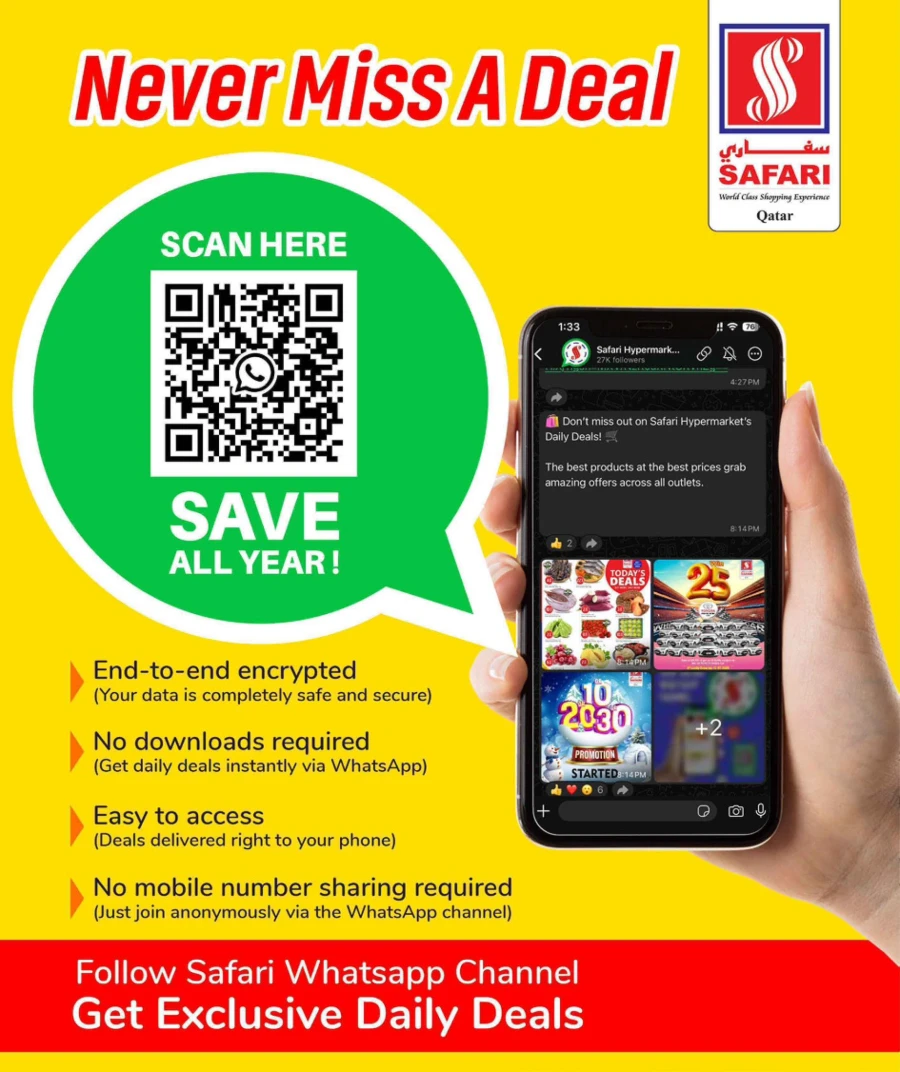 Safari Hypermarket Today's Deal