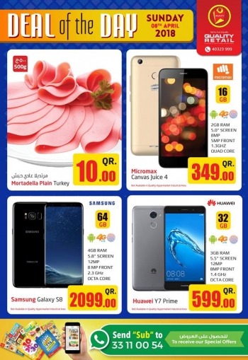 Quality Retail Deal Of The Day 08 April