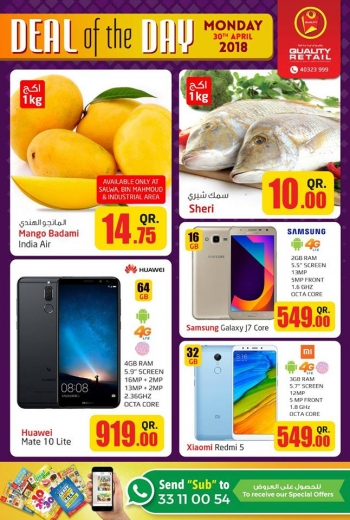 Quality Retail Deals Of The Day 30th April 