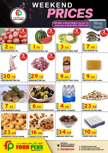 Food Plus Weekend Deals