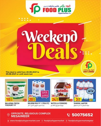Food Plus Best Weekend Deals