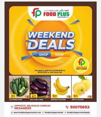 Food Plus Big Weekend Deals