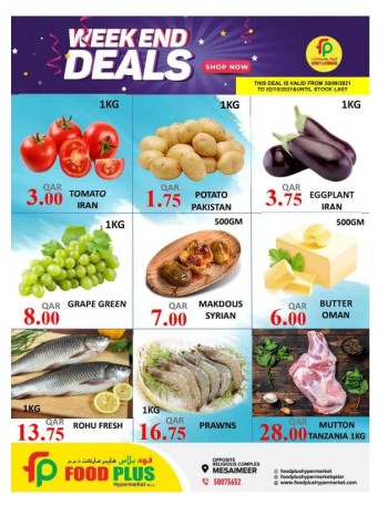 Food Plus Weekend Savings