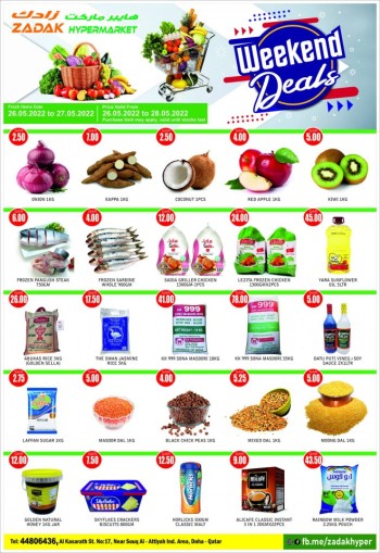 Zadak Weekend Deals 26-28 May