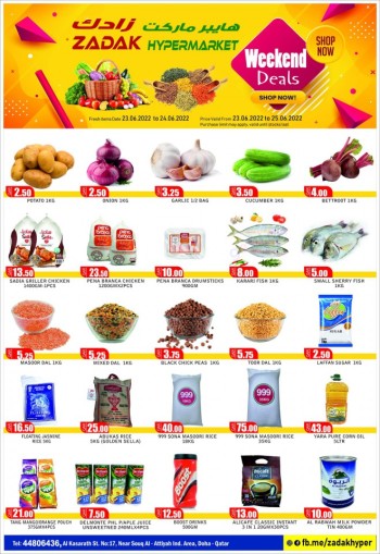 Zadak Weekend Deals 23-25 June