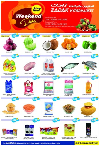 Zadak Weekend Deals