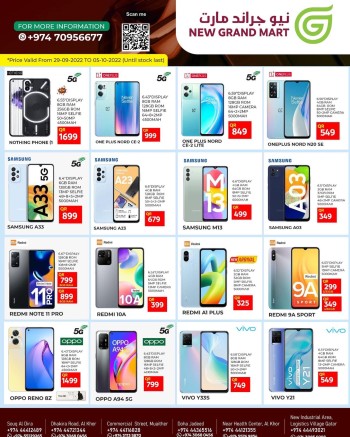 New Grand Mart Weekly Mobile Deals