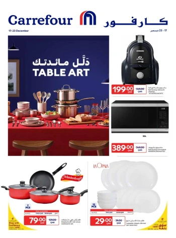 Carrefour Table Art Promotion