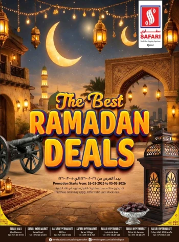 Safari The Best Ramadan Deals